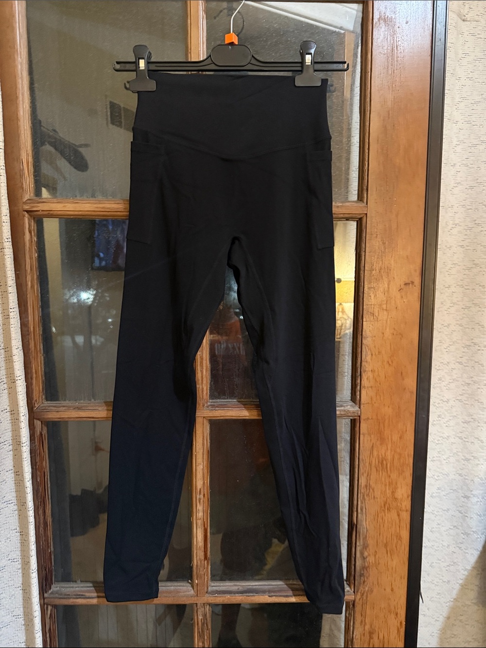 Vitality High-Waist Black Leggings with Side Pockets size small brand new